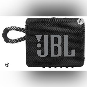 JBL Go3 black waterproof Bluetooth speaker